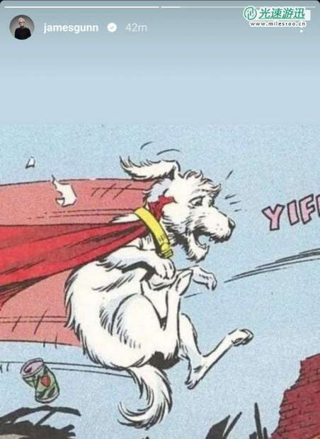 粉丝不满新《超人》超狗小氪设计 滚导发漫画反驳