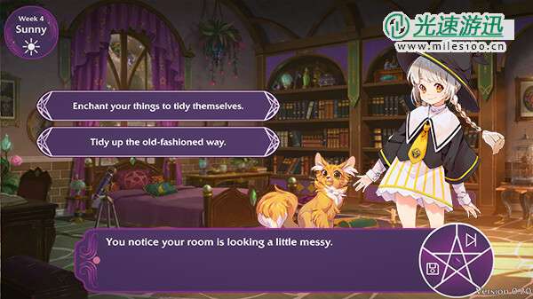 魔女养成视觉小说《Witch Please!》Steam页面开放 发行日期待定